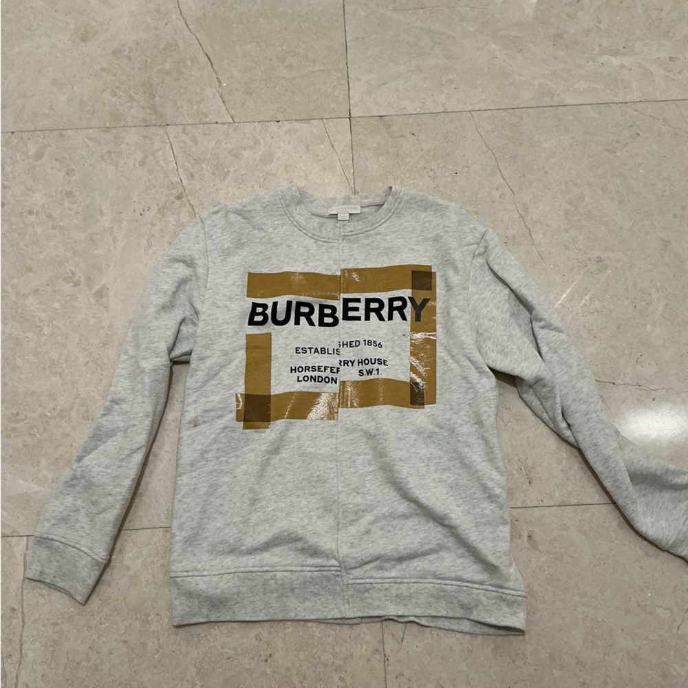Burberry Gray Sweater